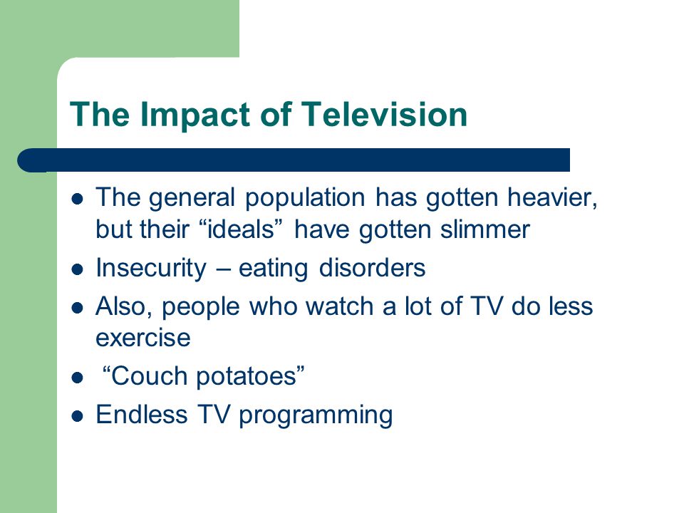 The effects of television on americans